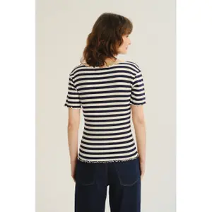 Γυναικείο T-shirt Greenpoint striped Regular - Linear Faces image-2