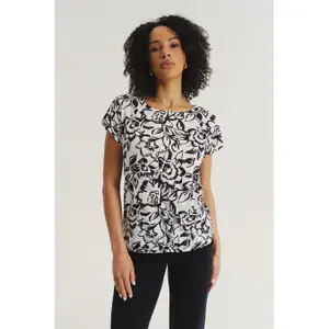 Women's printed T-shirt Greenpoint Regular January image-3