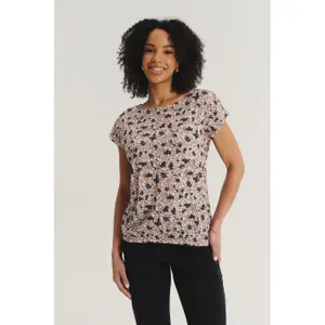 Women's printed T-shirt Greenpoint Regular January image-4