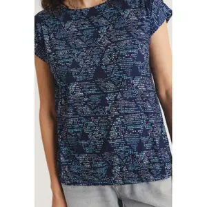 Women's printed T-shirt Greenpoint Regular January image-4