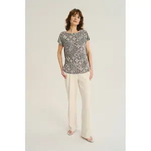 Women's Paisley Print T-Shirt Greenpoint Regular February image-3