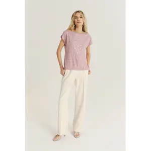 Women's Patterned T-shirt Greenpoint Regular March image-1