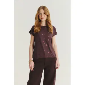 Women's Patterned T-shirt Greenpoint Regular March image-0