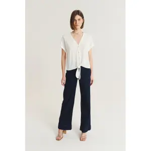 Loose Knot Blouse Women Greenpoint Regular image-1