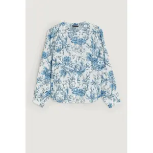 Blouse motif à fleurs femme Greenpoint image-1