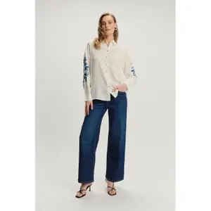 Chemise motif floral manches longues femme Greenpoint image-1