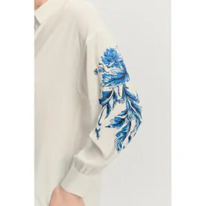 Chemise motif floral manches longues femme Greenpoint image-2