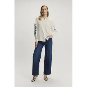 Chemise motif floral manches longues femme Greenpoint image-4