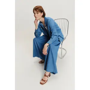 Chemise en jean manches longues femme Greenpoint image-1