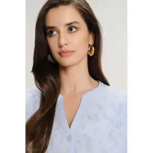 Women's blouse Greenpoint en viscose orné de broderies décoratives Greenpoint image-3