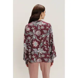 Women's floral printed blouse Greenpoint image-2