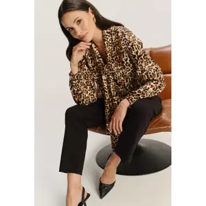 Blouse élégant imprimé animal femme Greenpoint image-4
