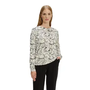 Felpa con stampa floreale donna Greenpoint image-0