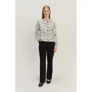 Felpa con stampa floreale donna Greenpoint image-1