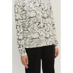 Felpa con stampa floreale donna Greenpoint image-3
