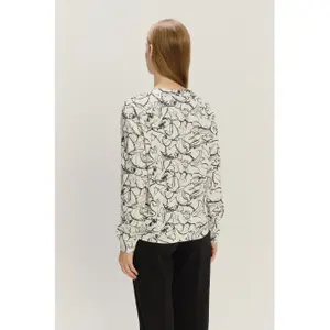 Felpa con stampa floreale donna Greenpoint image-2