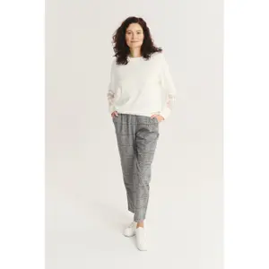 Felpa con ricami decorativi sulle maniche donna Greenpoint image-2