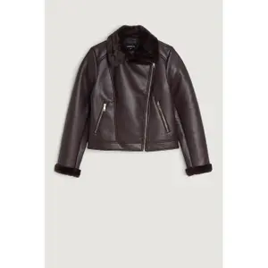 Veste en cuir femme Greenpoint image-1