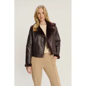 Veste en cuir femme Greenpoint image-4