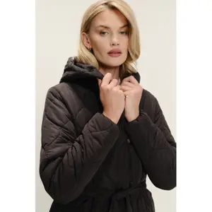 Manteau à capuche femme Greenpoint image-1