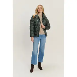 Piumino con collo alto donna Greenpoint image-2