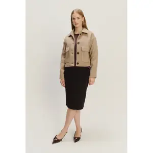 Camicia oversize con chiusura a bottoni donna Greenpoint image-1