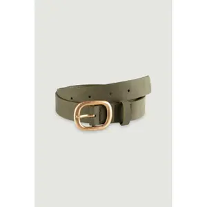 Ceinture avec boucle dorée femme Greenpoint image-1