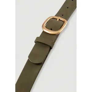 Ceinture avec boucle dorée femme Greenpoint image-3