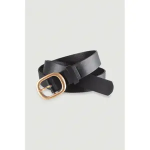 Ceinture avec boucle dorée femme Greenpoint image-1