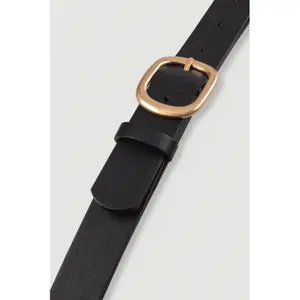 Ceinture avec boucle dorée femme Greenpoint image-3