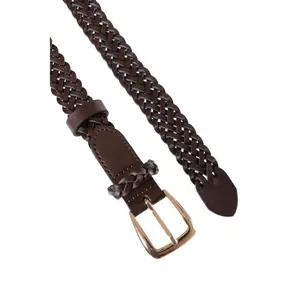 Ceinture tressée étroite femme Greenpoint