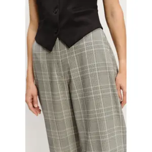 Pantaloni larghi a quadri donna Greenpoint image-4