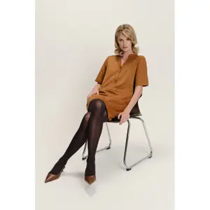 Abito con scollo chiuso donna Greenpoint image-2