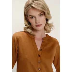 Abito con scollo chiuso donna Greenpoint image-3