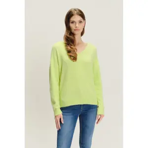 Maglione col V donna Greenpoint image-2