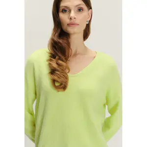 Maglione col V donna Greenpoint image-3