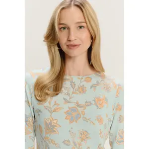 Pull ajustado con flores mujer Greenpoint image-2