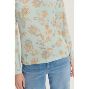 Pull ajustado con flores mujer Greenpoint image-3