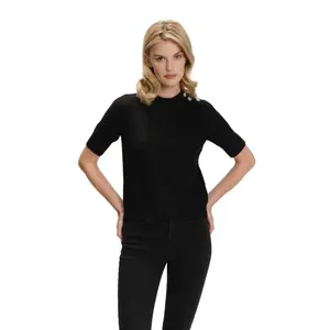 Pull Decorato con Bottoni Gioielli Donna Greenpoint