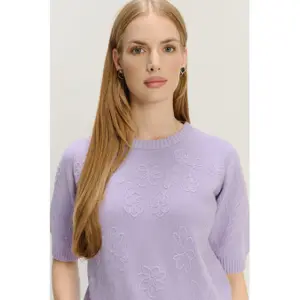 Camiseta de mangas curtas em viscose mulher Greenpoint image-4