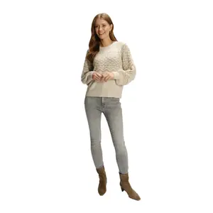 Classic Pattern Wool Jumper Women Greenpoint image-1