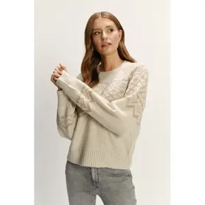 Classic Pattern Wool Jumper Women Greenpoint image-0