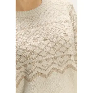 Classic Pattern Wool Jumper Women Greenpoint image-3