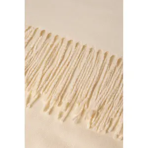 Fringed Decorated Scarf Women Greenpoint image-3