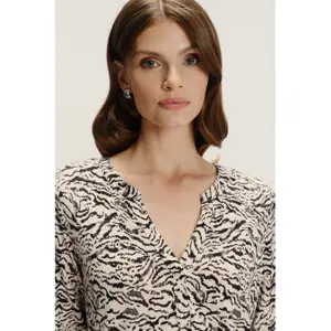 Blouse en maille à imprimé floral femme Greenpoint image-1