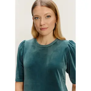 T-shirt a maniche a sbuffo donna Greenpoint image-3