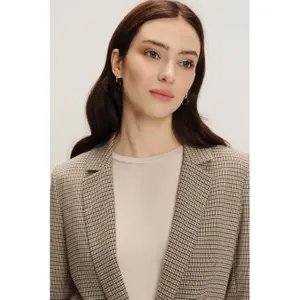 Blazer à carreaux fins femme Greenpoint image-2