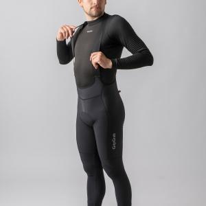 Long thermal bib tights GripGrab PACR image-1