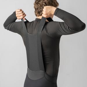 Water-resistant long bib shorts GripGrab image-3