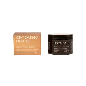 Cuidado de los cascos de los caballos Grooming Deluxe Epsom salt image-0